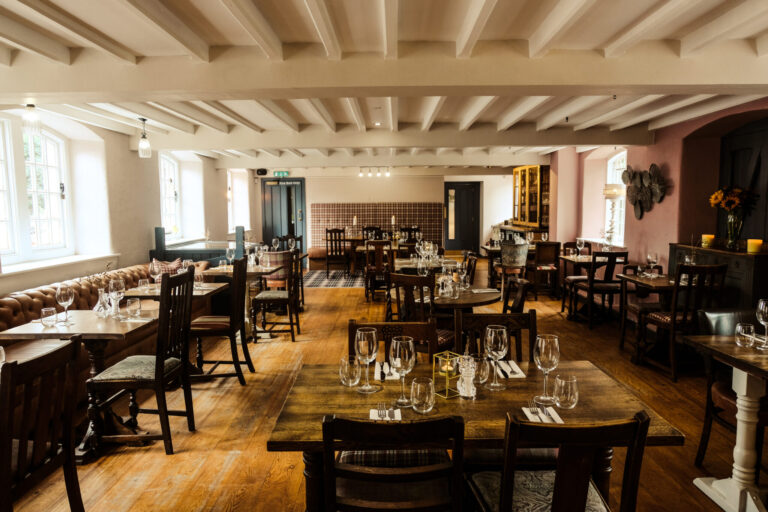 Mill at Rode dining area