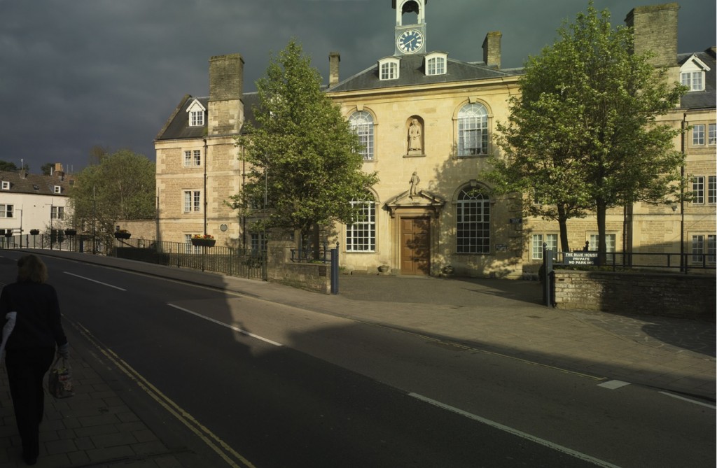 Blue House Panorama