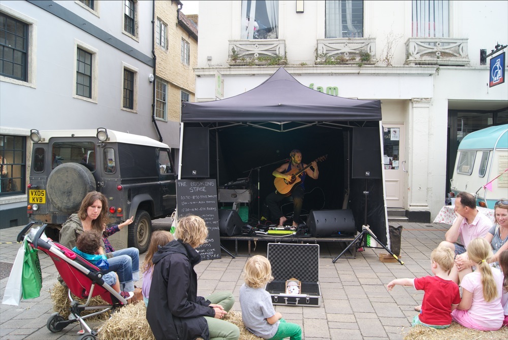 Busking Stage