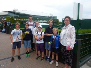 Photo1 Frome Juniors at Wimbledon