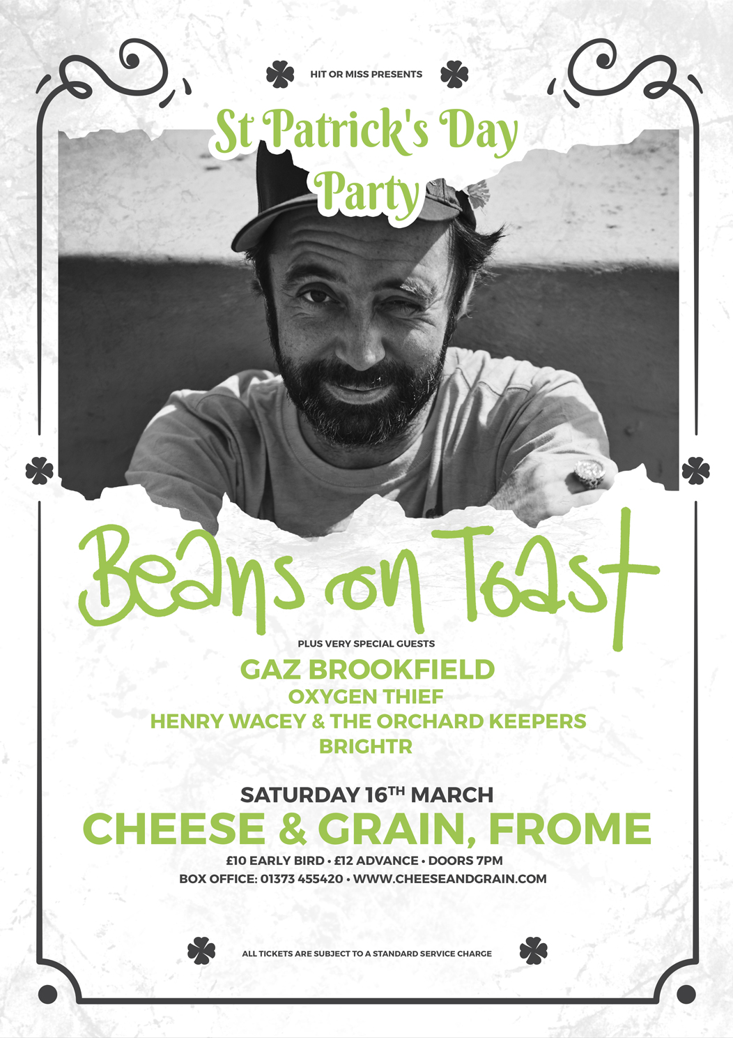 Beans On Toast St Patrick’s Day Party - Discover Frome