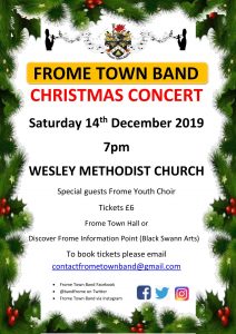 Frome Town Band Christmas concert