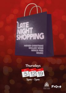 Christmas late night shopping 2019