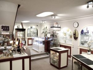 Charles Hart Jewellers shop interior