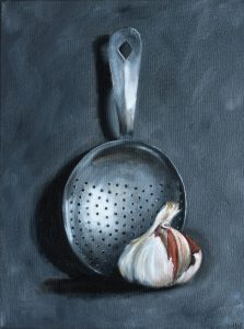 Painting: garlic