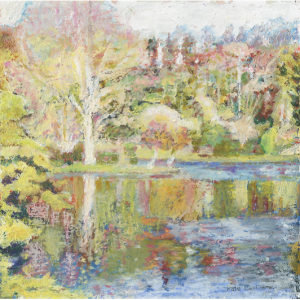 Painting: The Island at Stourhead