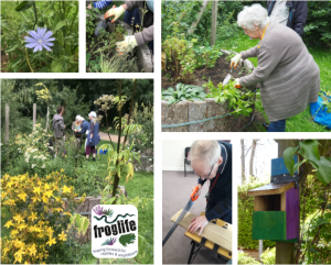 People gardening