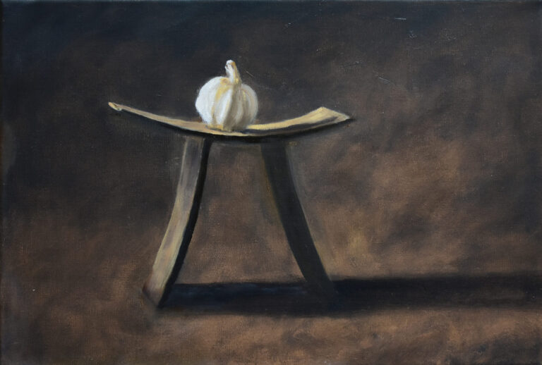 Painting 'Garlic' by Laurel Wade