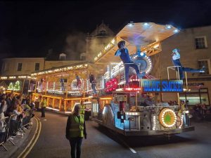 Illuminated carnival float, Frome