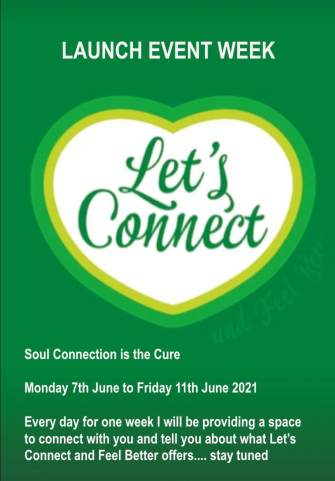 Let's connect poster