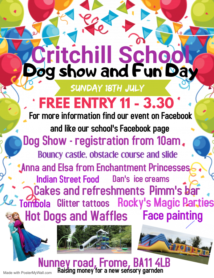 Critchill school dog show and fun day