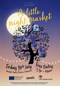 Frome Independent Night market poster