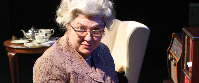 Actress portraying Agatha Christie