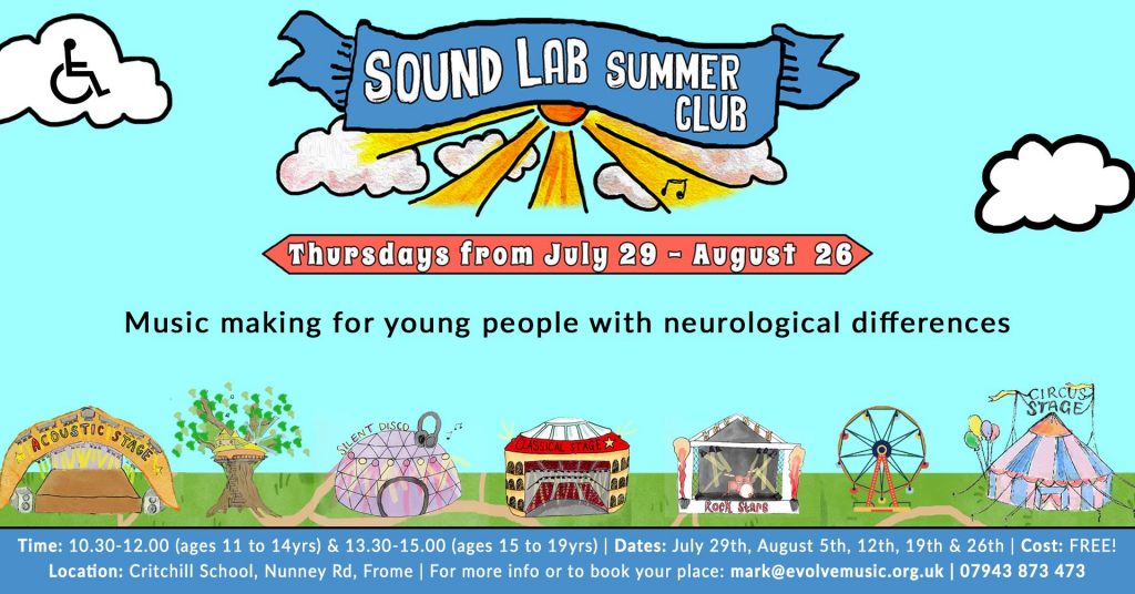Sound Lab Summer Club poster