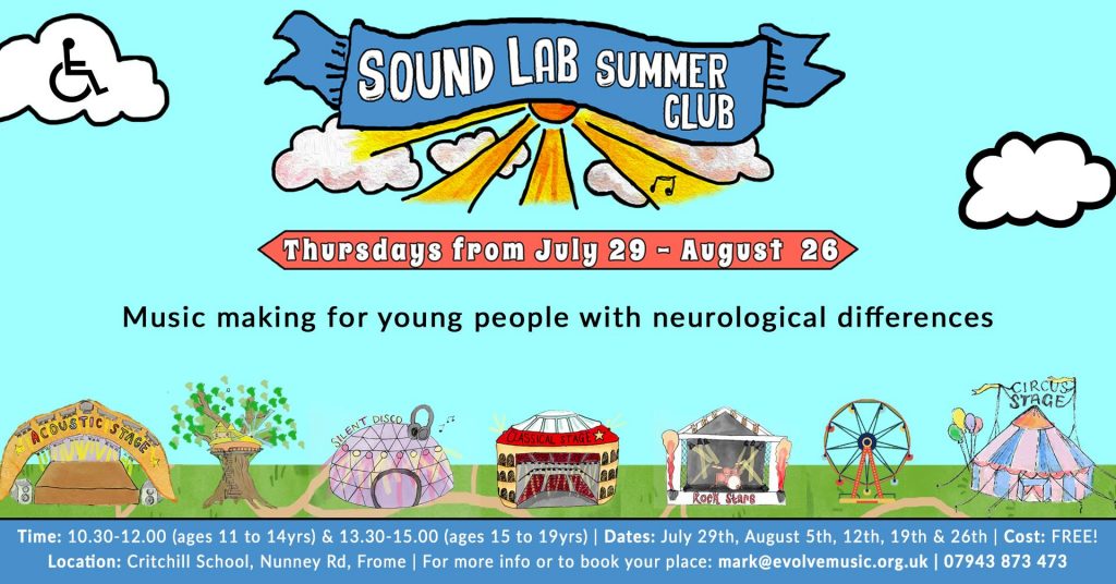 Sound Lab Summer Club poster