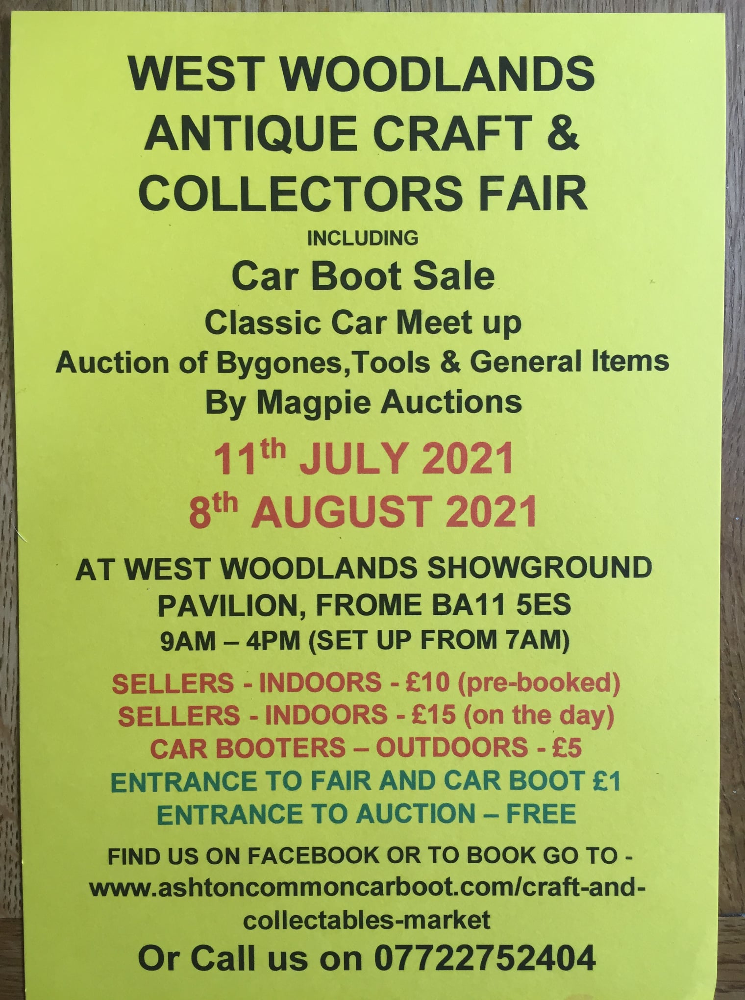 West Woodlands Antique Craft & Collectors Fair Discover Frome