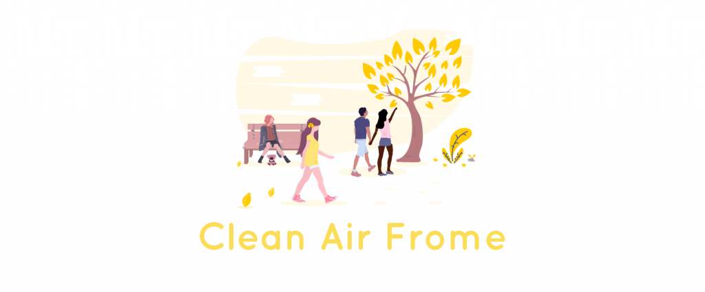 Clean air Frome logo