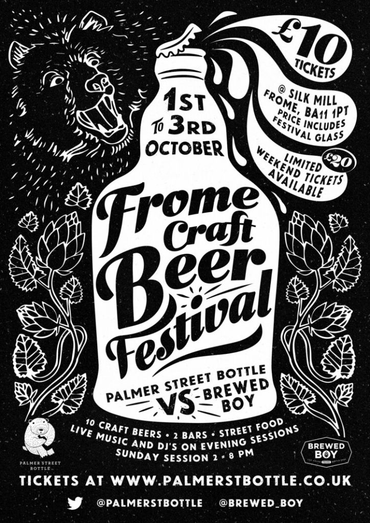 Frome Craft Beer Festival 2021 poster
