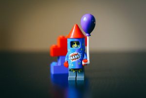 Lego rocket man