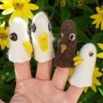 Felt finger puppets