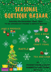 Seasonal Boutique Bazaar poster