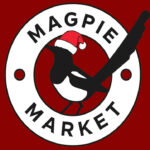 Christmas magpie market poster