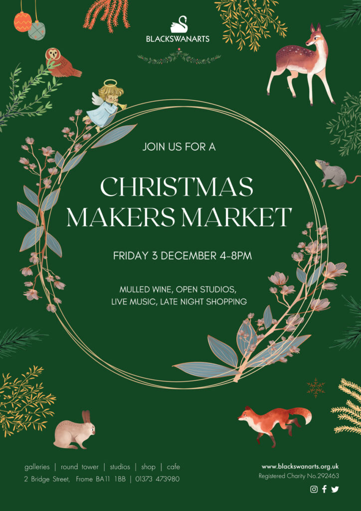 Black swan makers market poster