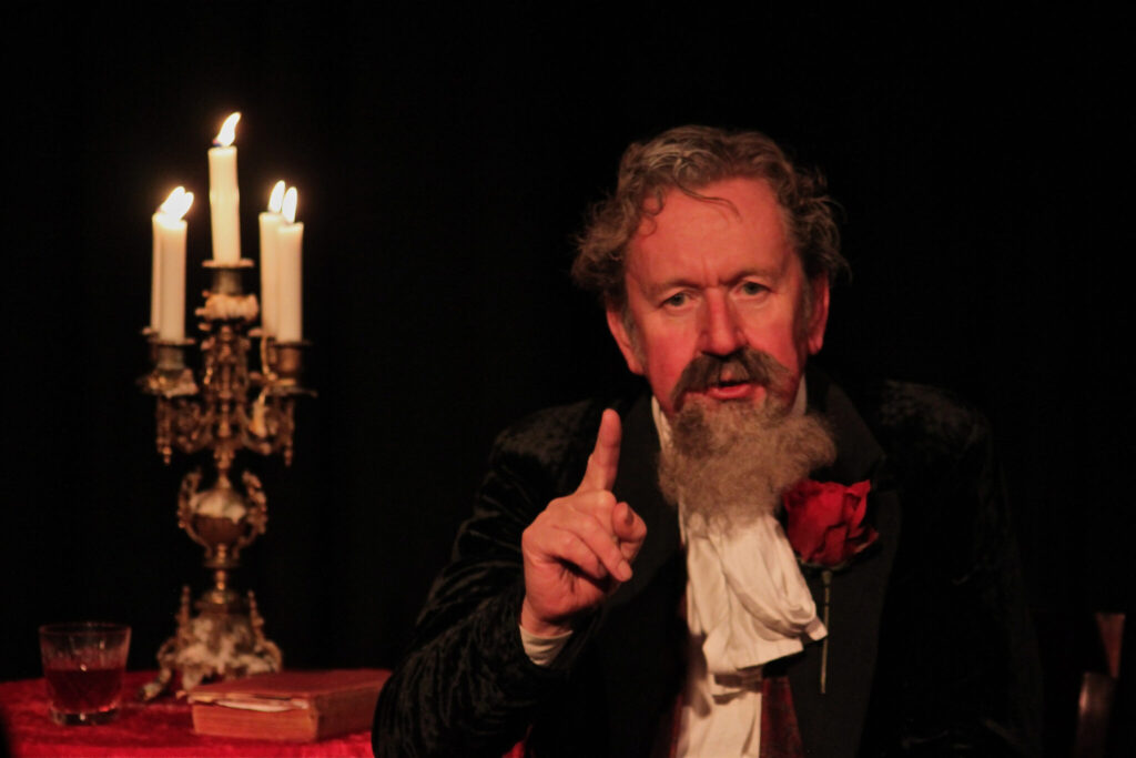 Pip Utton as Charles Dickens