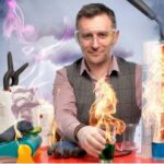 Mark Thompson Spectacular science show poster