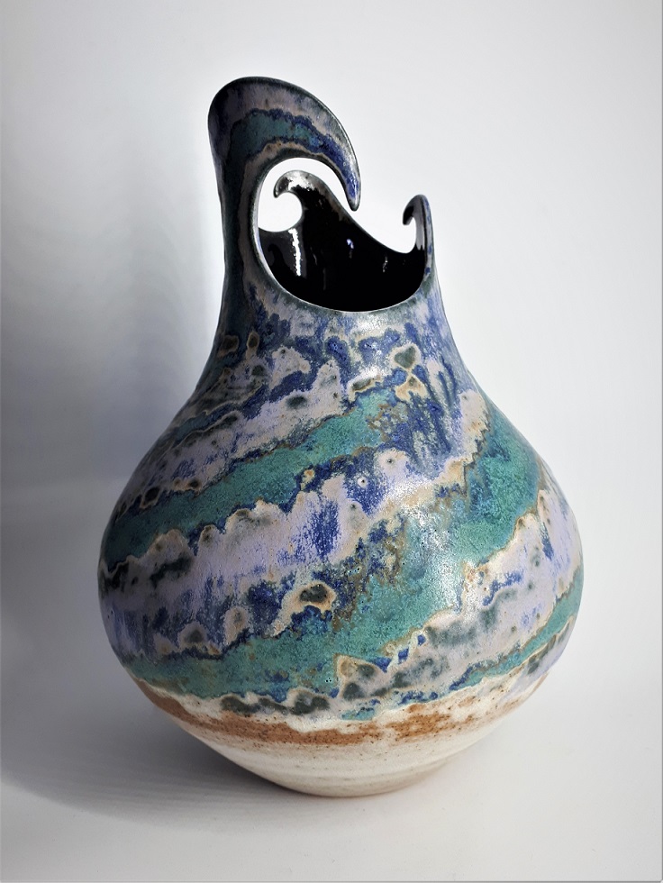 Craig Eyles Ceramics Wave Vessel
