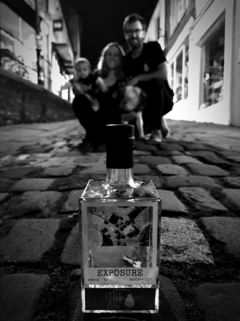 Bottle of gin on Catherine Hill