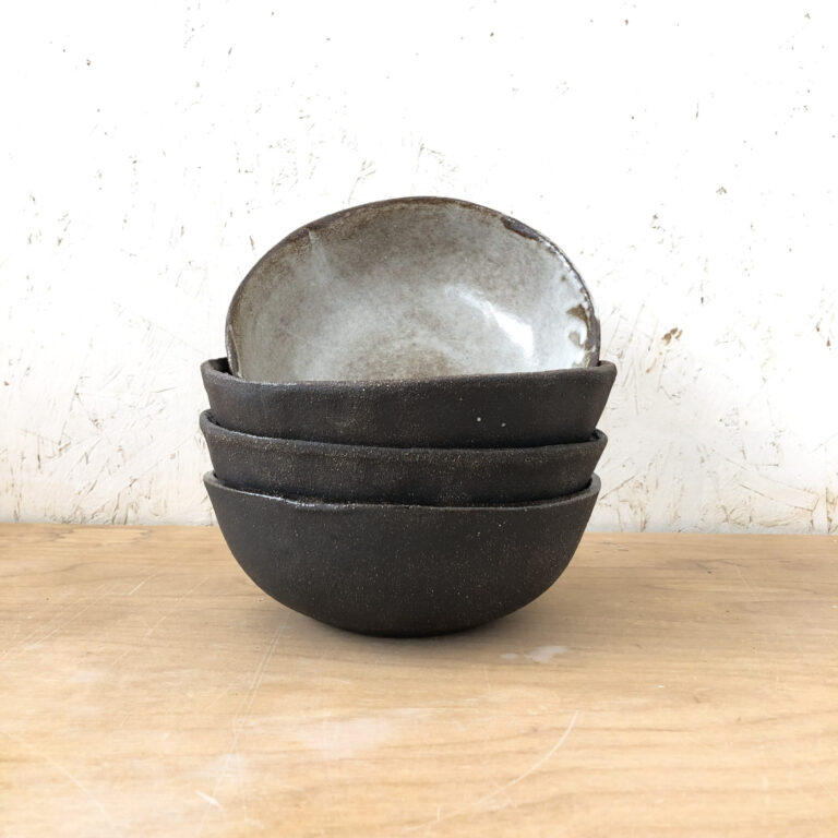 Vul Matt White bowls - Puro Ceramics