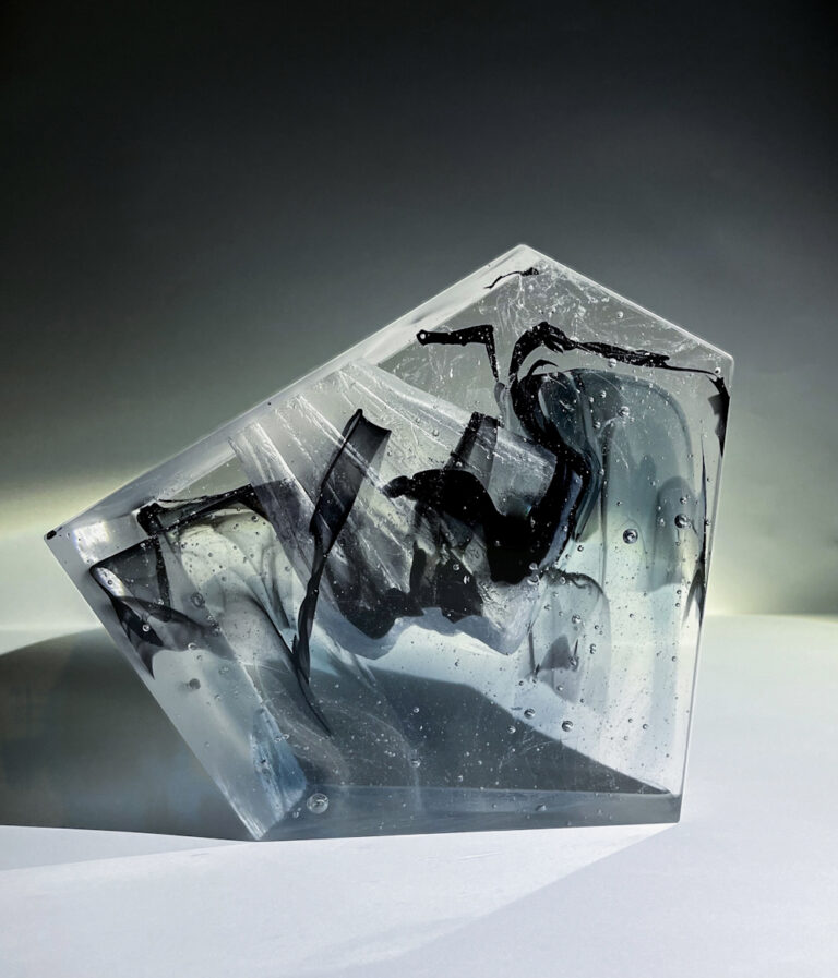 Jade Pinnell - glass sculpture