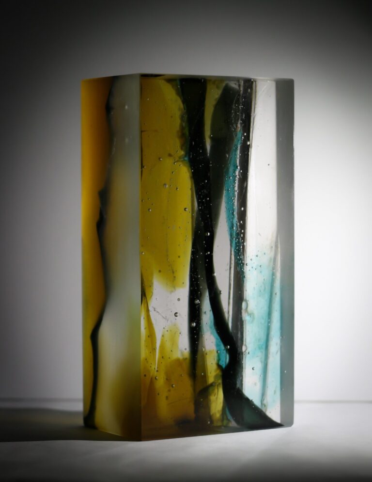 Jade Pinnell - glass sculpture