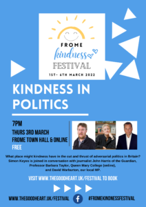 Kindness in politics poster