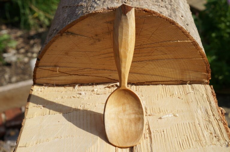 Tim Clive Graham - hand carved wooden spoon