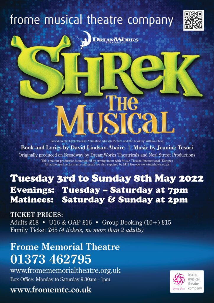 Shrek The Musical poster