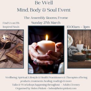Be Well event poster