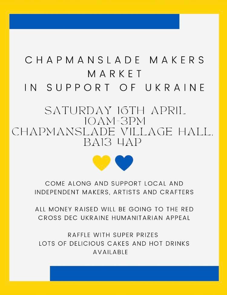 Chapmanslade Makers Market poster