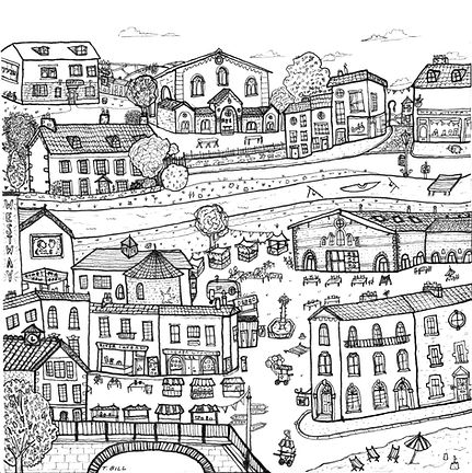 Frome Houses - Tamsyn Gill