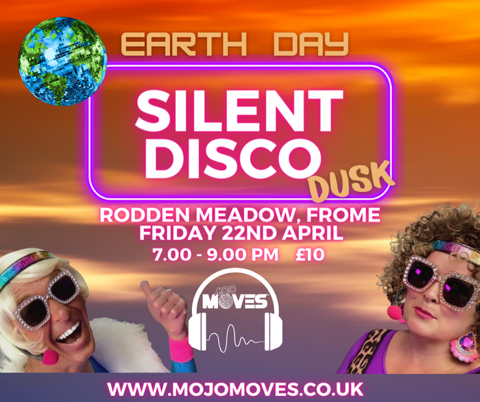 Mojo Moves silent disco poster