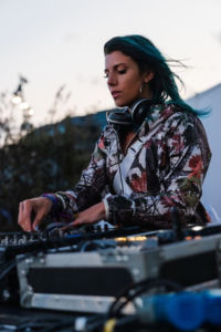 Women DJing at Marston Park