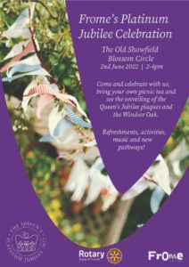 Frome's Platinum Jubilee Celebration poster