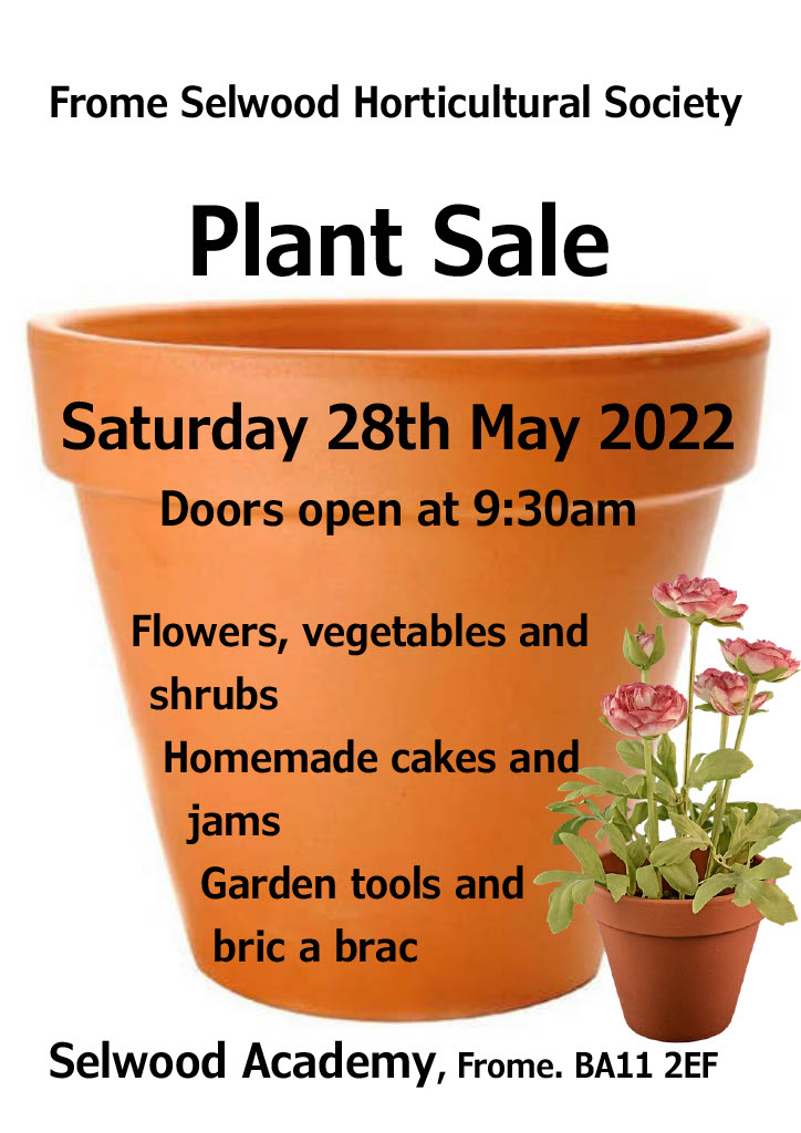 Plant sale poster 2022