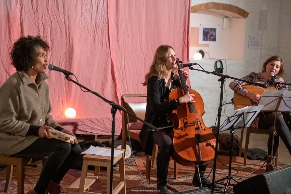 Women performing