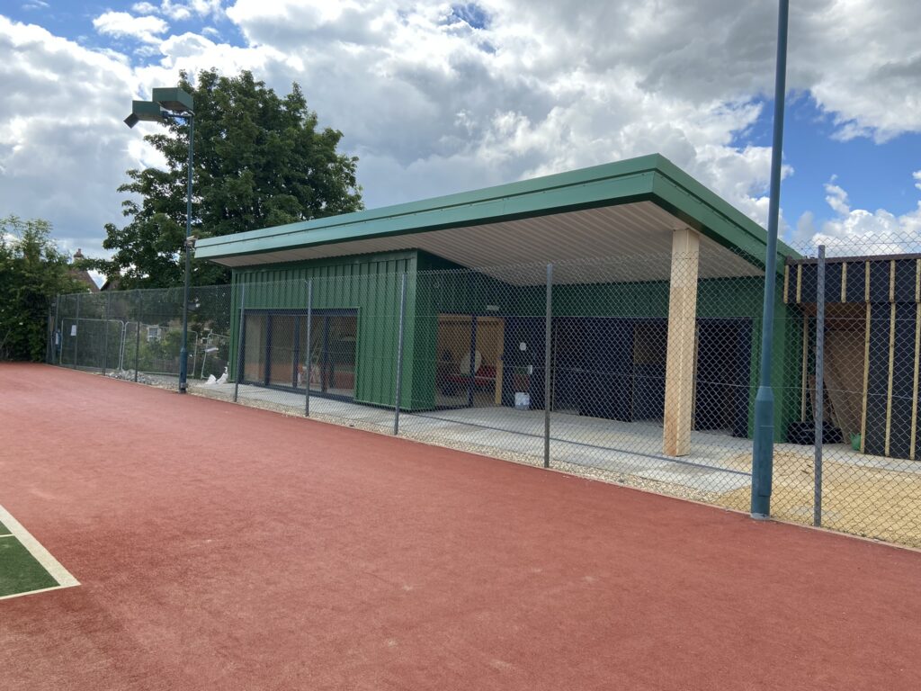 Frome Selwood tennis club pavilion