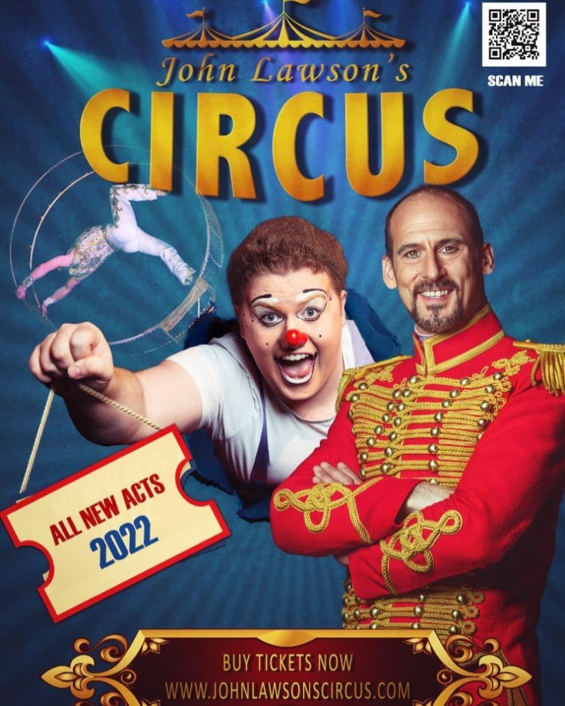John Lawson Circus poster
