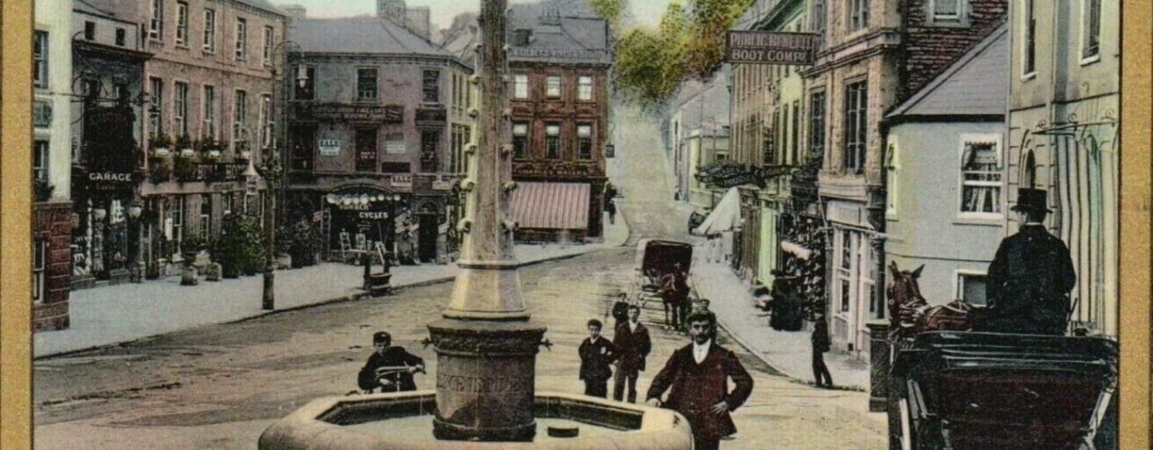 Old photograph of Frome Market Place