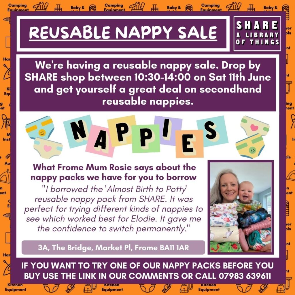 Reusable nappy sale