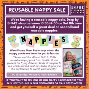 Reusable nappy sale